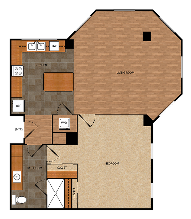 Floorplan - Bell Tower Flats