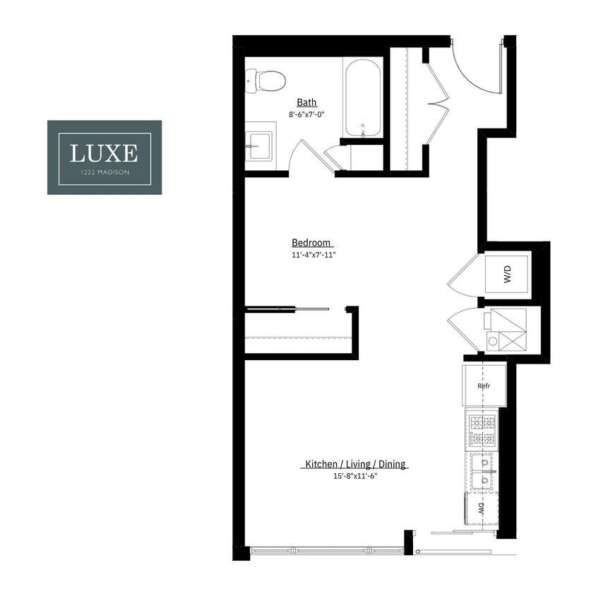 Luxe on Madison - 1222 W Madison St Chicago IL 60607