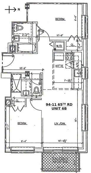 Floor Plan - 9411 65th Rd