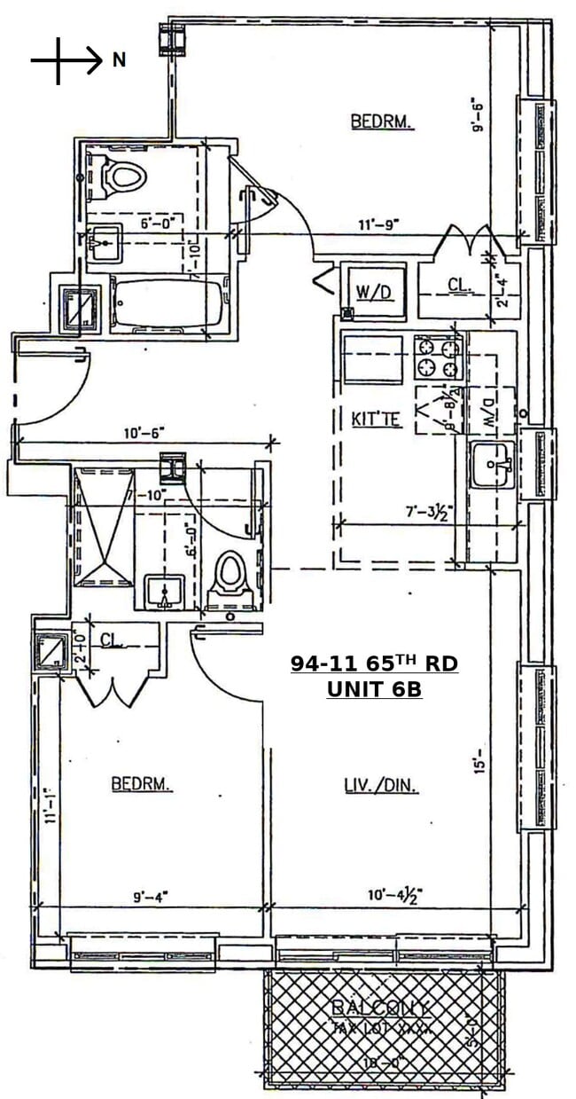Floor Plan - 9411 65th Rd