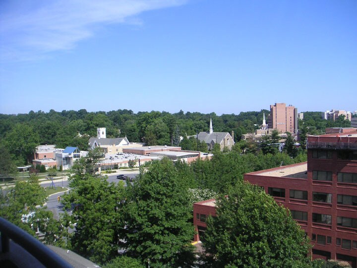 Balcony View - 4808 Moorland Ln