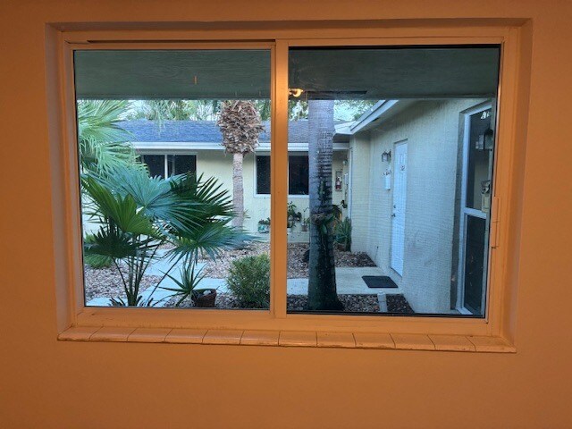 View out Bedroom Window - 506 NE 23rd St