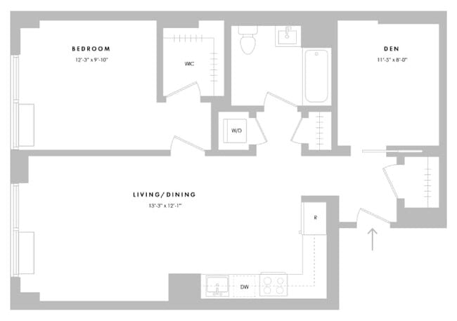 Floorplan - The Hazel Jersey City