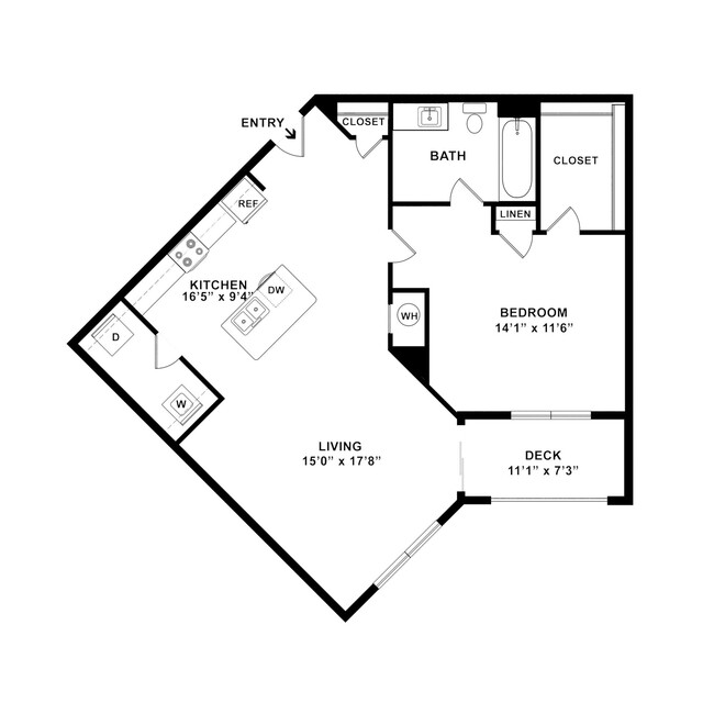 Floorplan - Lofts at Houston Central