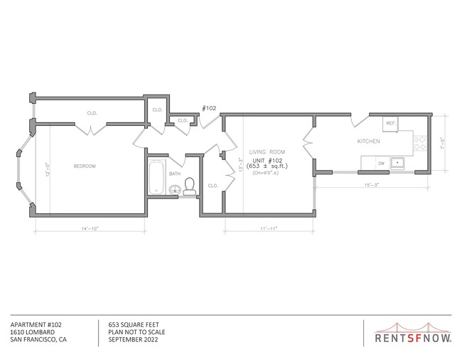 Floorplan - 1610 Lombard