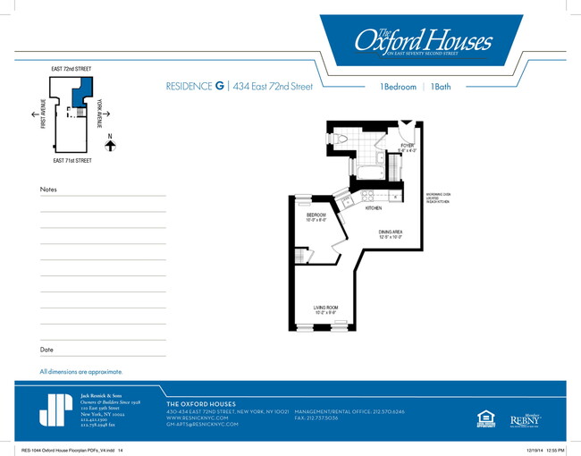 Floorplan - The Oxford Houses