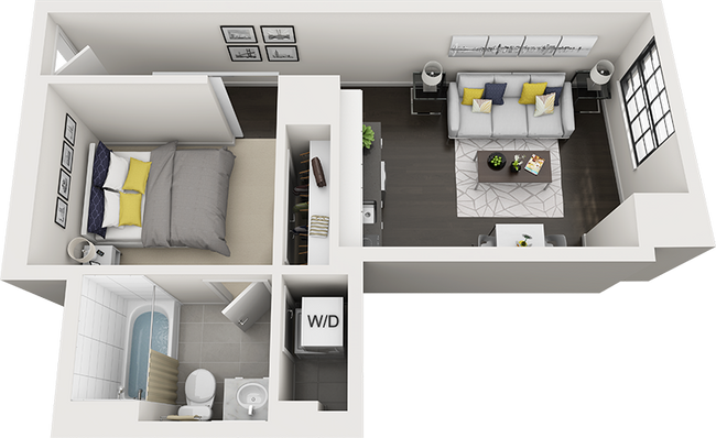 Floorplan - The Lofts at Atlantic Wharf