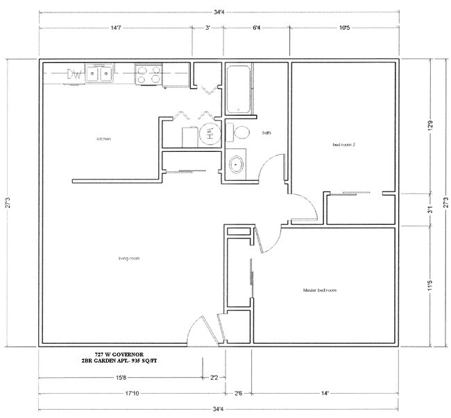 Building Photo - 727 West Governor Apartments