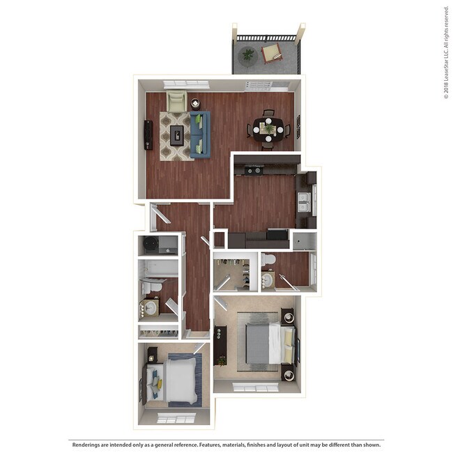 Floorplan - Crooked Oak at Loma Verde Preserve Apartment Homes