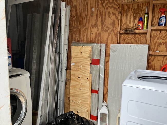 Washer/dryer storage area, access from patio - 3783 Roan Ct E