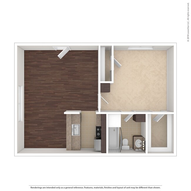 Floorplan - Loreto Apartment Homes