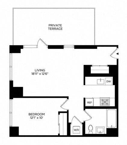 Floorplan - Lincoln at Bankside