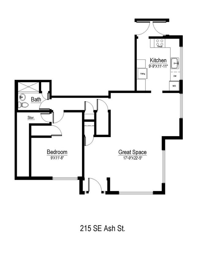 Building Photo - Stunning / Extra Large 1-Bedroom! Faux Hardwood Floors, Washer & Dryer, Stainless Appliances & Pe...