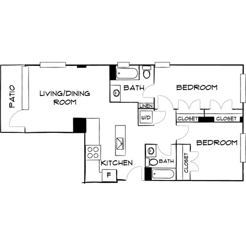 Floorplan - Southgate Towers