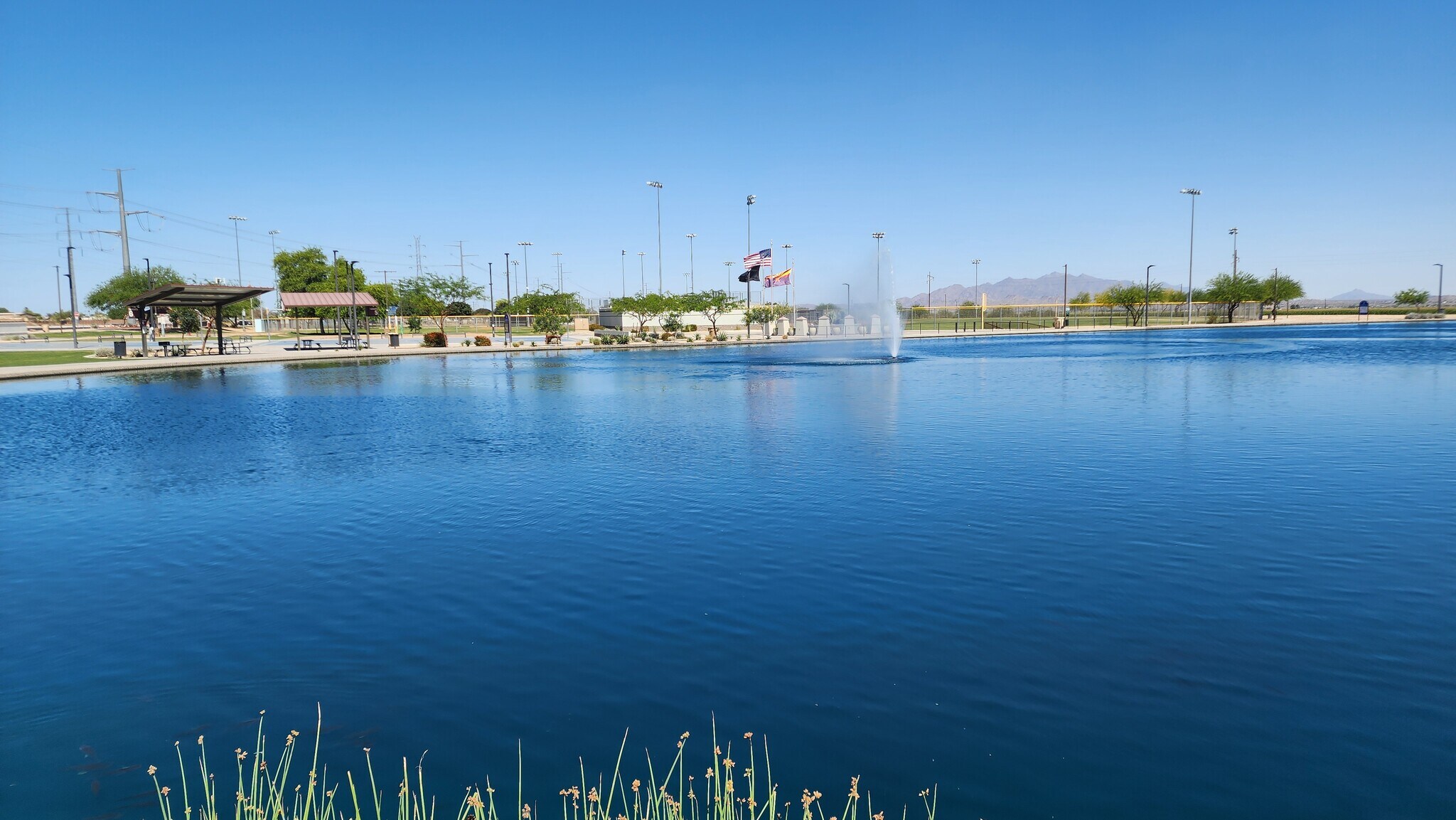Park with a lake nearby, you can even fish! - 24661 W Jessica Ln