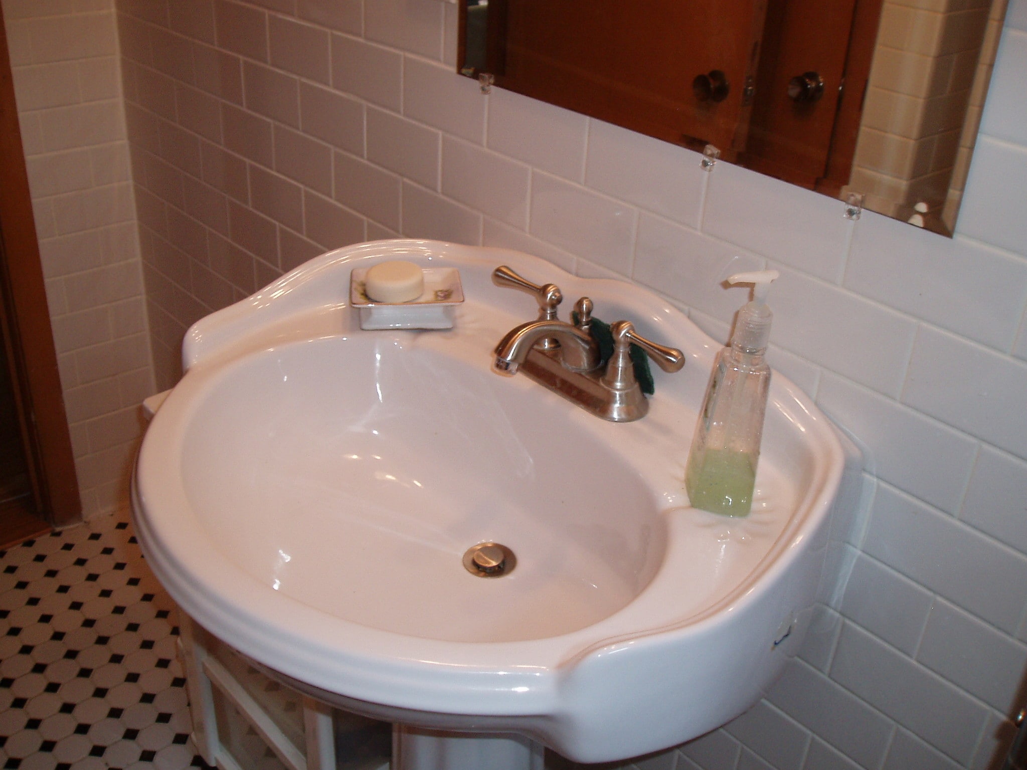 bathroom sink - 406 E Henry Clay St