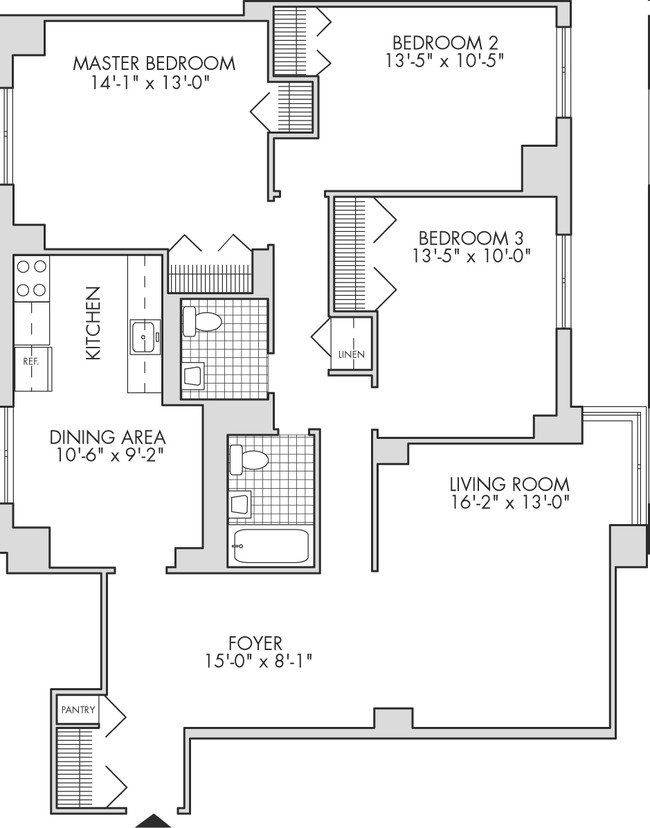 3BR/1.5BA - RiverBay at Co-op City