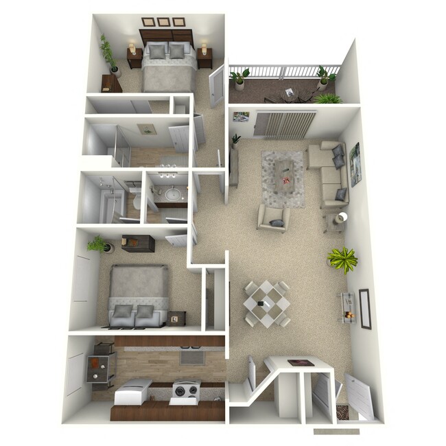 Floorplan - Carondelet Apartments