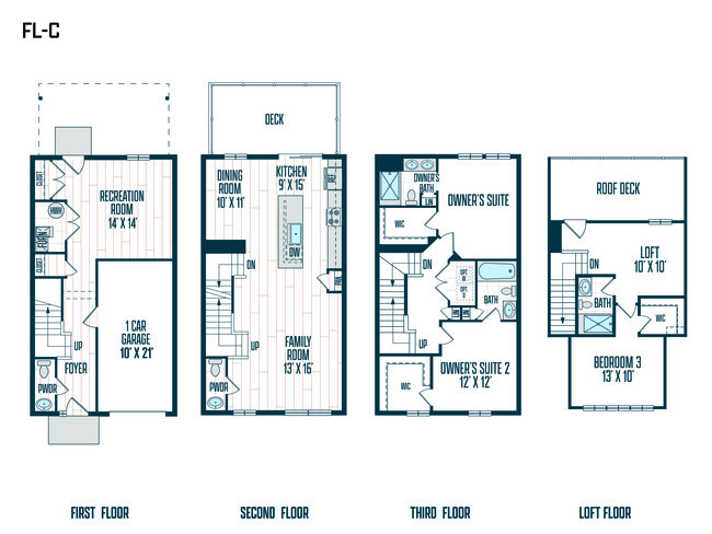 Floorplan - Refinery Row