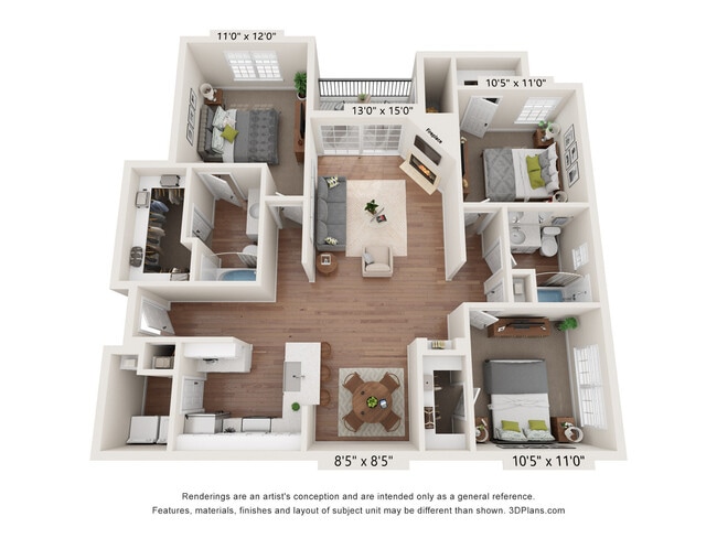 Floorplan - Dixon at Stonegate