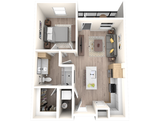 Floorplan - Tempo at Nine Mile Station Apartments