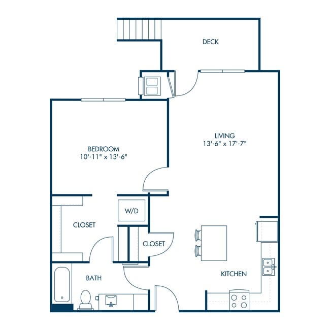 Floorplan - Parker Station Flats