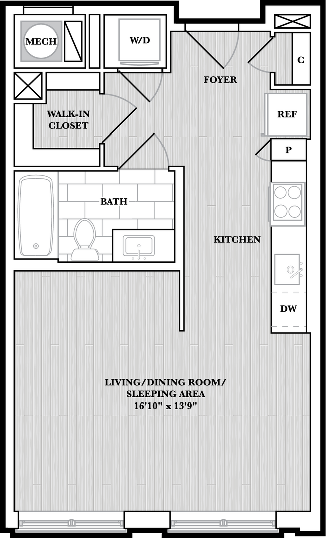 Floorplan - Cathedral Commons