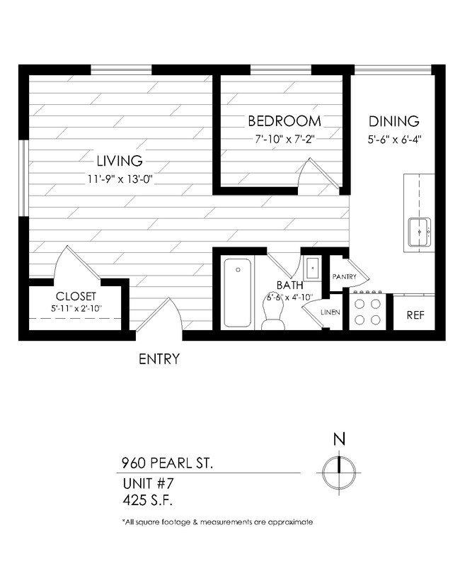 Floorplan - 960 Pearl St