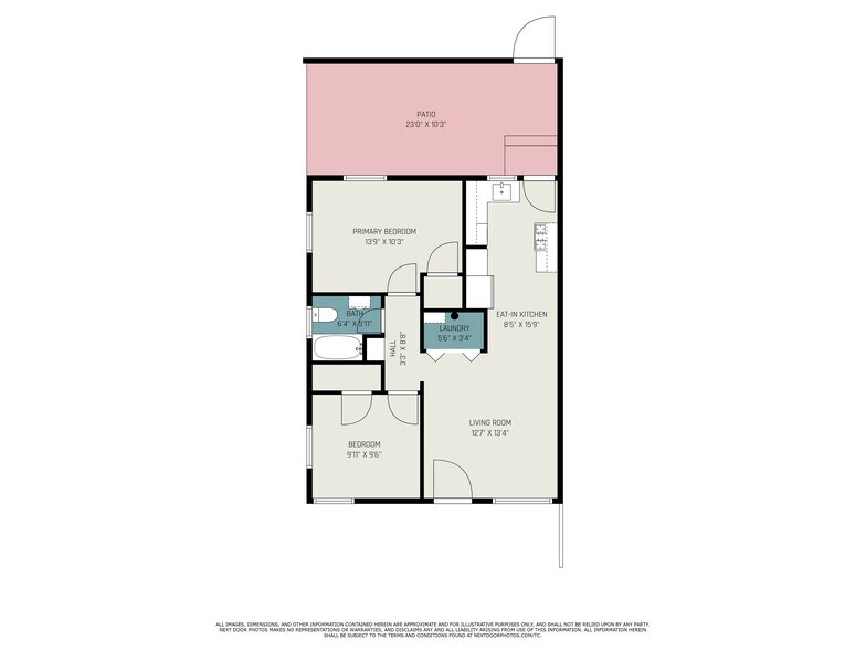 Floor plan - 7155 W 16th Pl