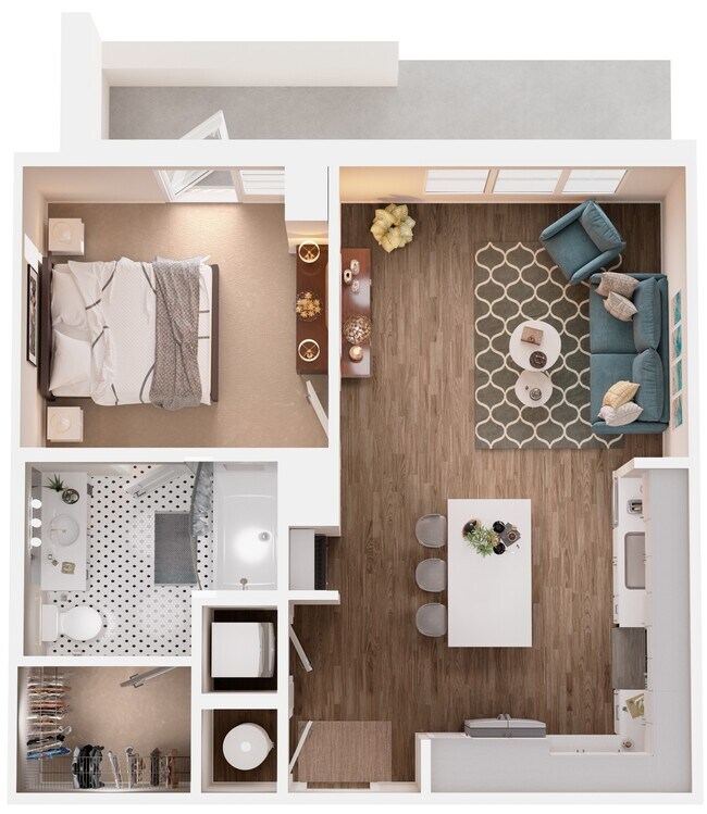 Floorplan - The Crown of Queen City