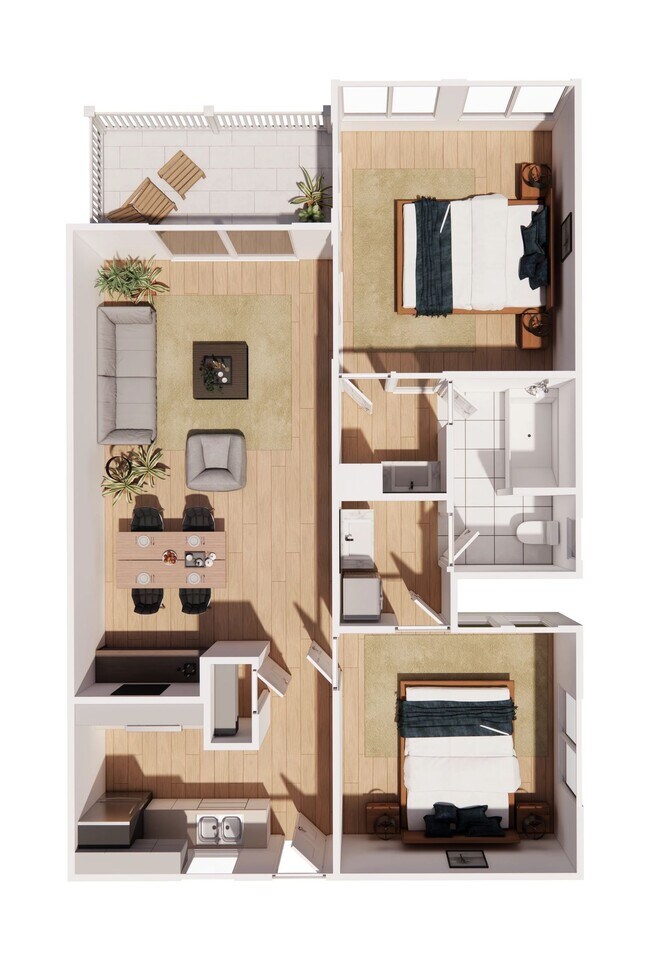 Floorplan - Aspire Apartment Homes