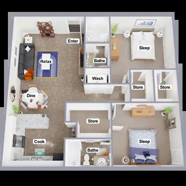 Floorplan - 19Eleven