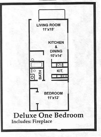 1BR/1BA - Plaza Terrace Apartments