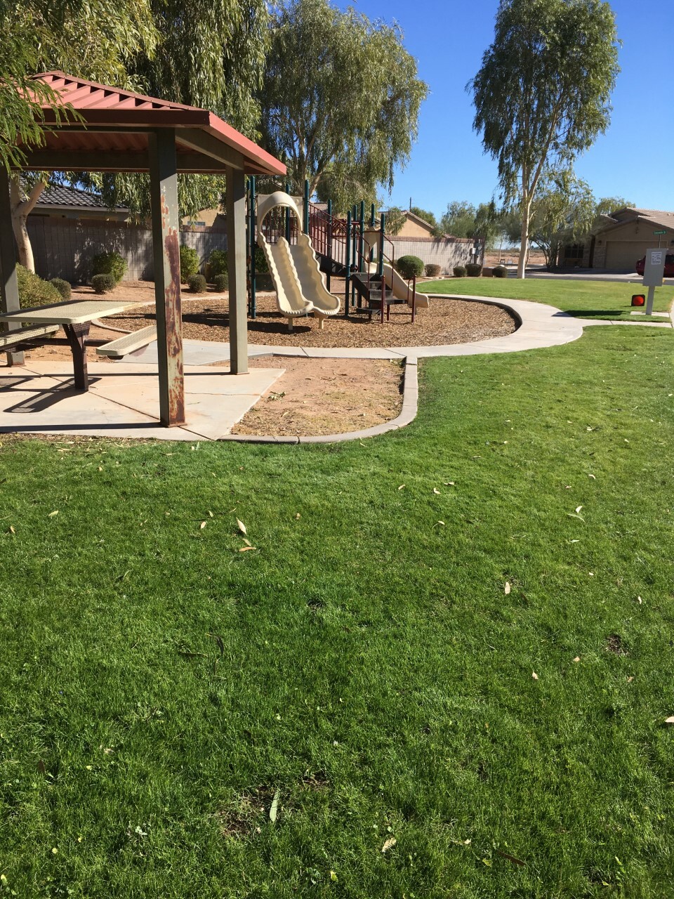 in front of the house - 1043 W Seminole Dr