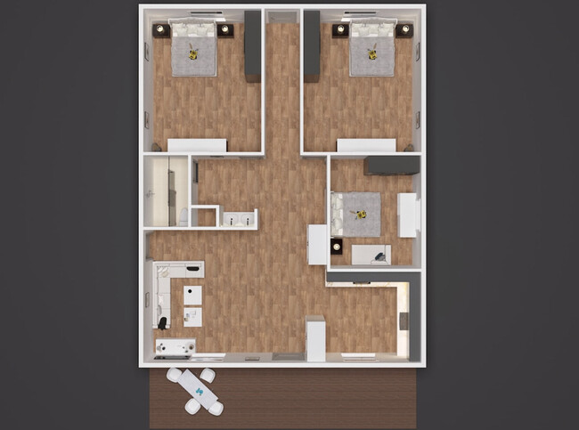 Floorplan - Blackburn Building | Student Apartments