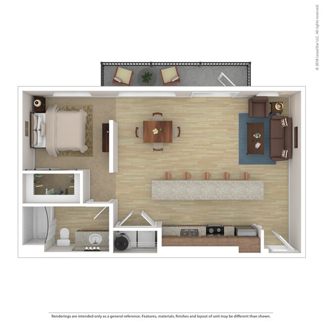 Floorplan - The Gentry on M Streets