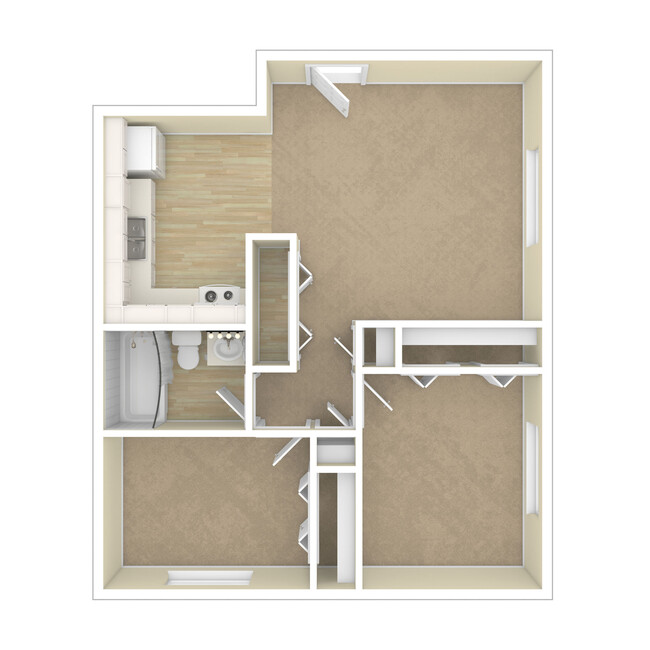 Floorplan - Baxter Park Apartments