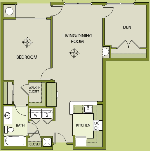 1BR/1BA - The Savoy