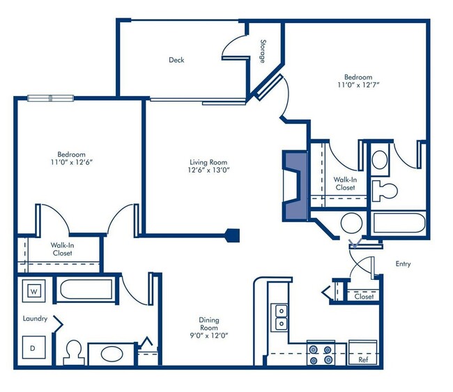 Floorplan - Crossings at Russett