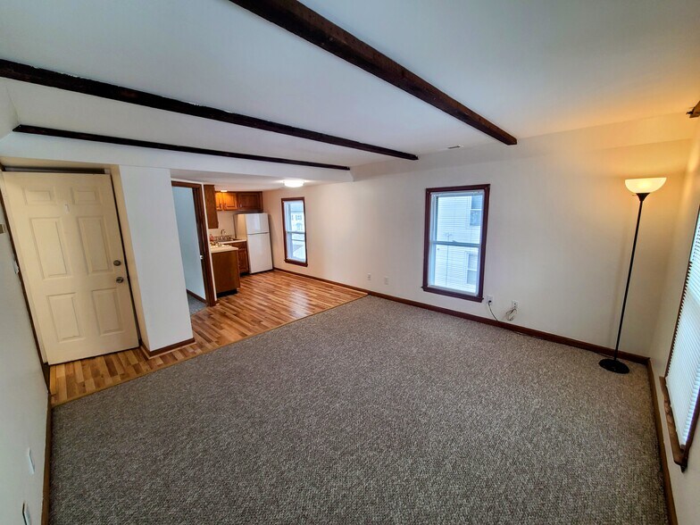 Living room and kitchen - 137 Long Hill Ave