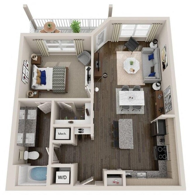 Floorplan - The Alexandria