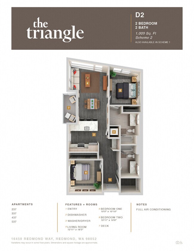Floorplan - The Triangle