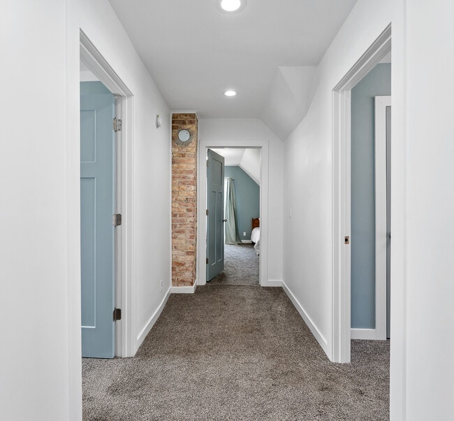 Upstairs hallway - 1110 W Grand Ave