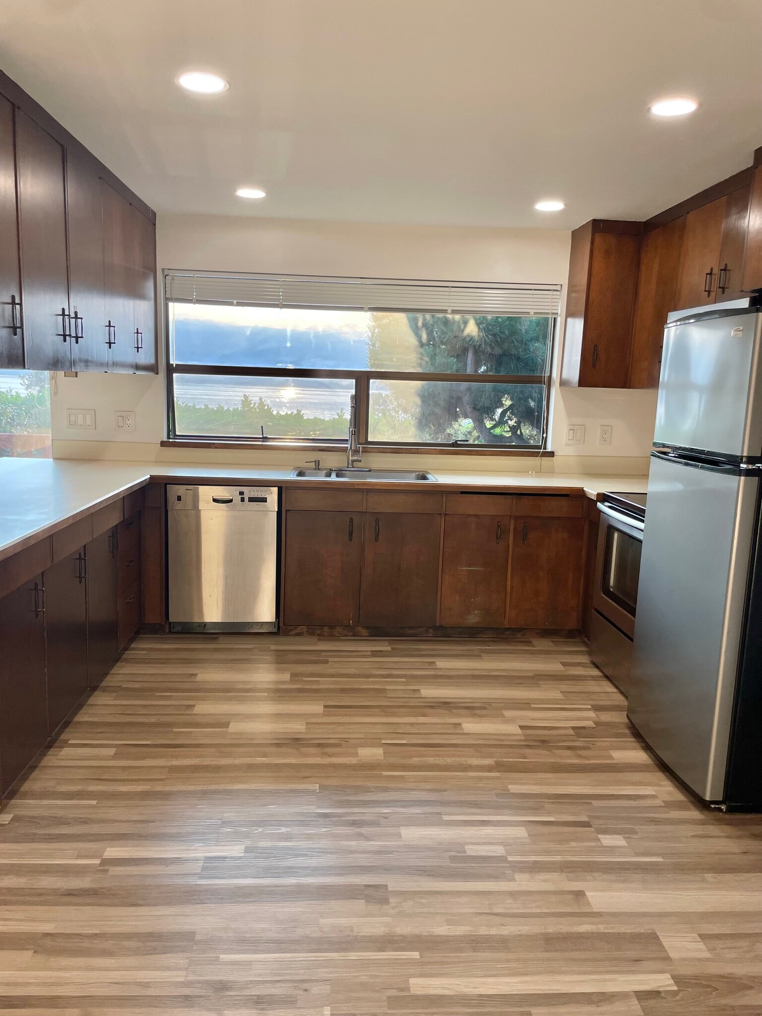 kitchen with view of the sound - 2129 NW 201st St