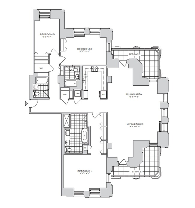 Floorplan - 70 Pine Apartments