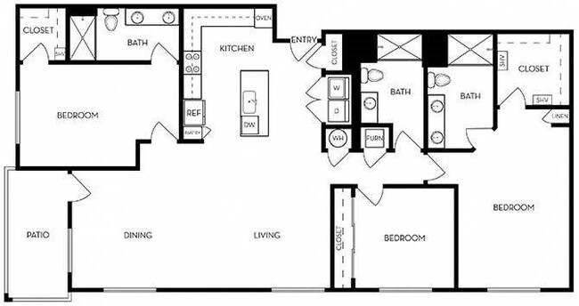 Wesley | 3 Bed/3 Bath | 1,821 SF - The Logan at Osborn