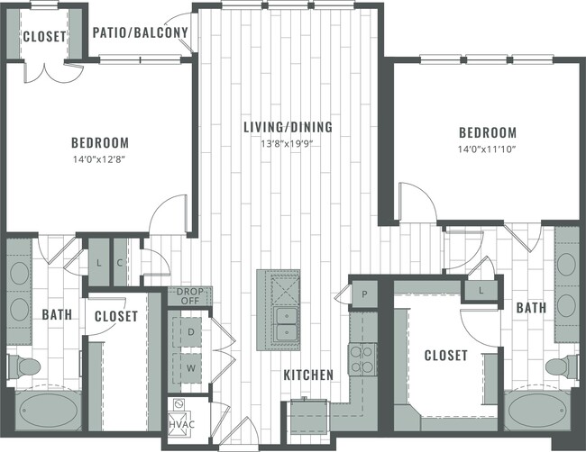 Floorplan - Bridge at Henley