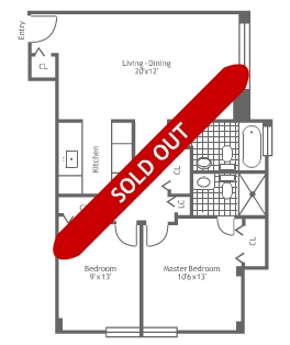 2BR/2BA - The Metropolitan Condos