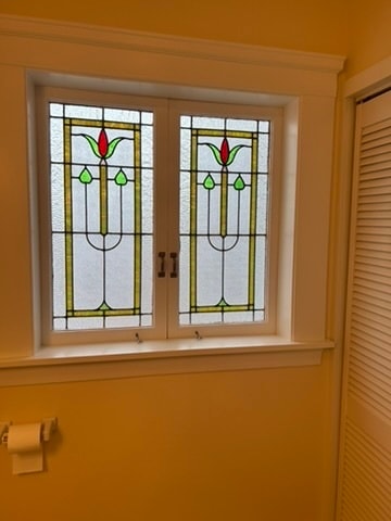 Bathroom window detail - 14 Conewango Ave