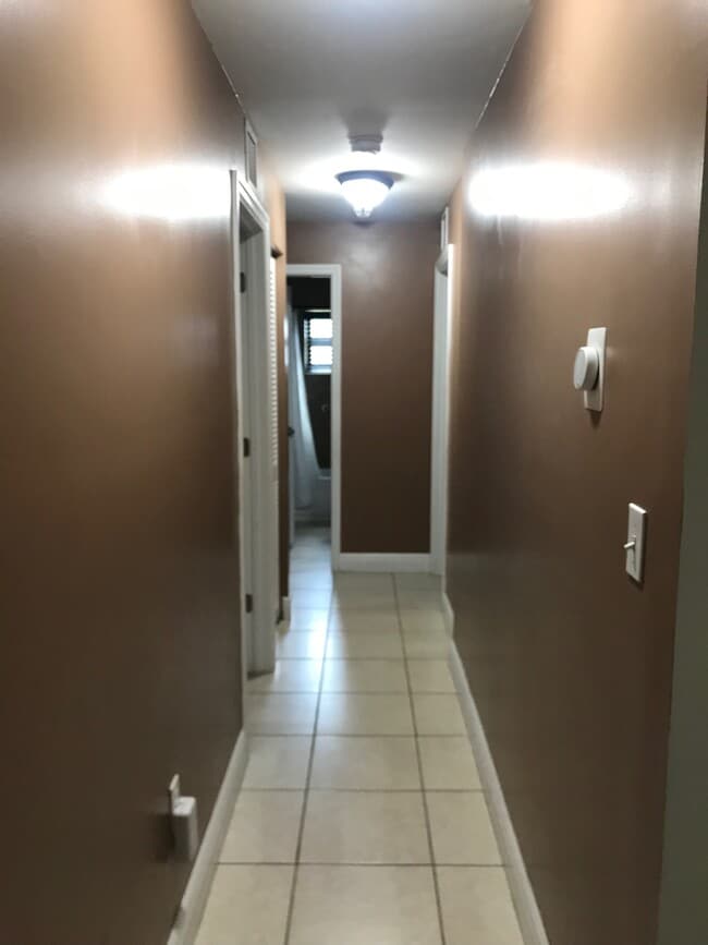 view of hallway from kitchen - 1473 NE 48th St